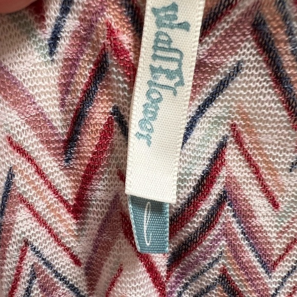 Wallflower womens mulitcolor chevron shirt Size Large - Picture 12 of 13